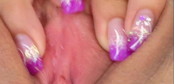  Speculum opened pussy rubbed sensual